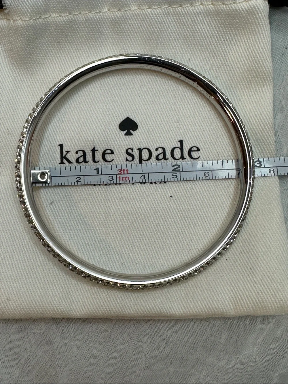 kate spade Razzle Dazzle Pavé Crystal Bangle Bracelet